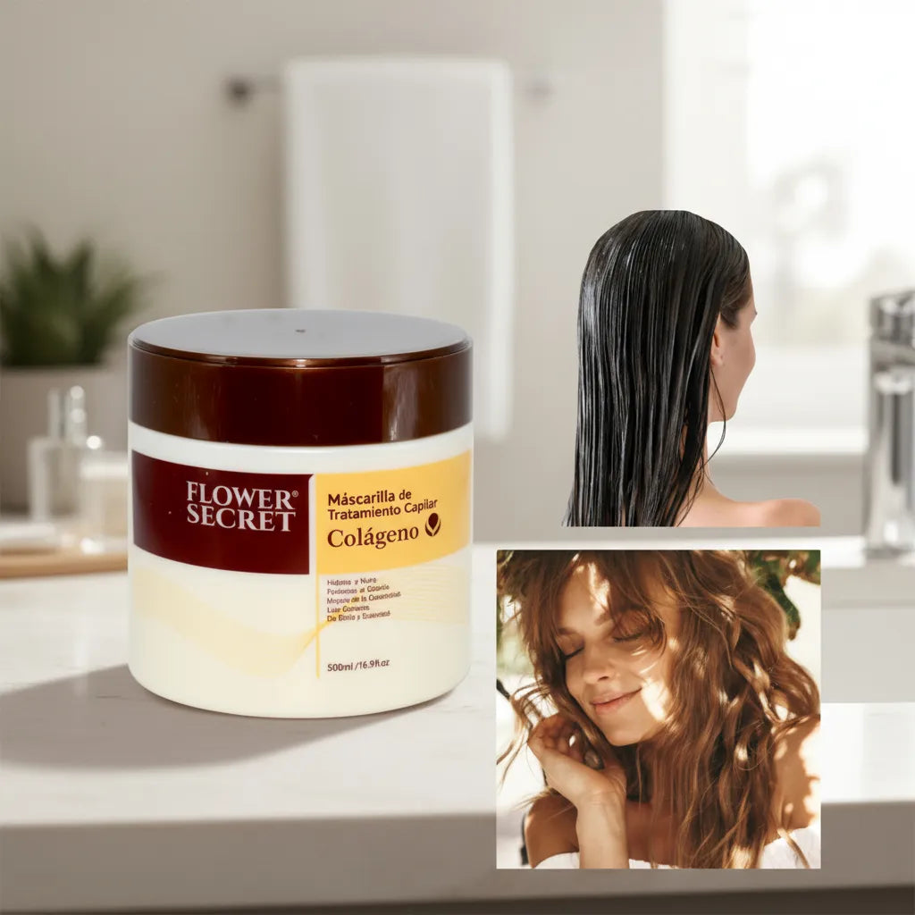 MASCARILLA TRATAMIENTO CAPILAR COLAGENO FLOWER SECRET